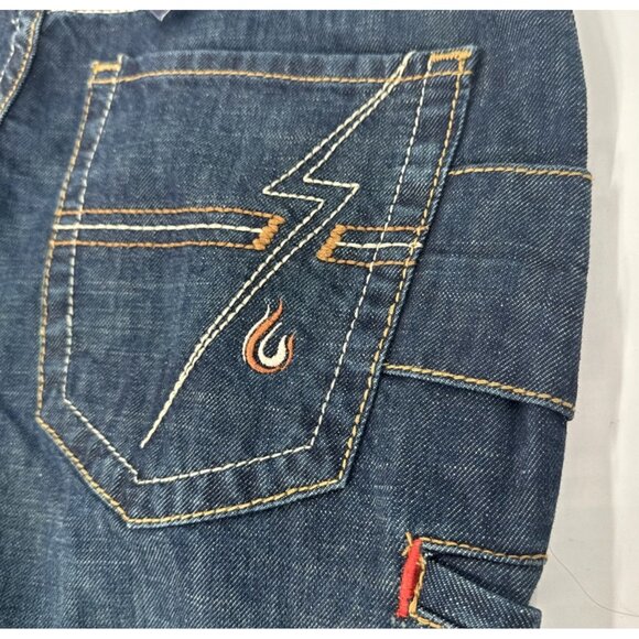 LAPCO FR Modern Jeans Mens 33x34 Flame Resistant Denim Topstitching Workwear NEW - Picture 8 of 9